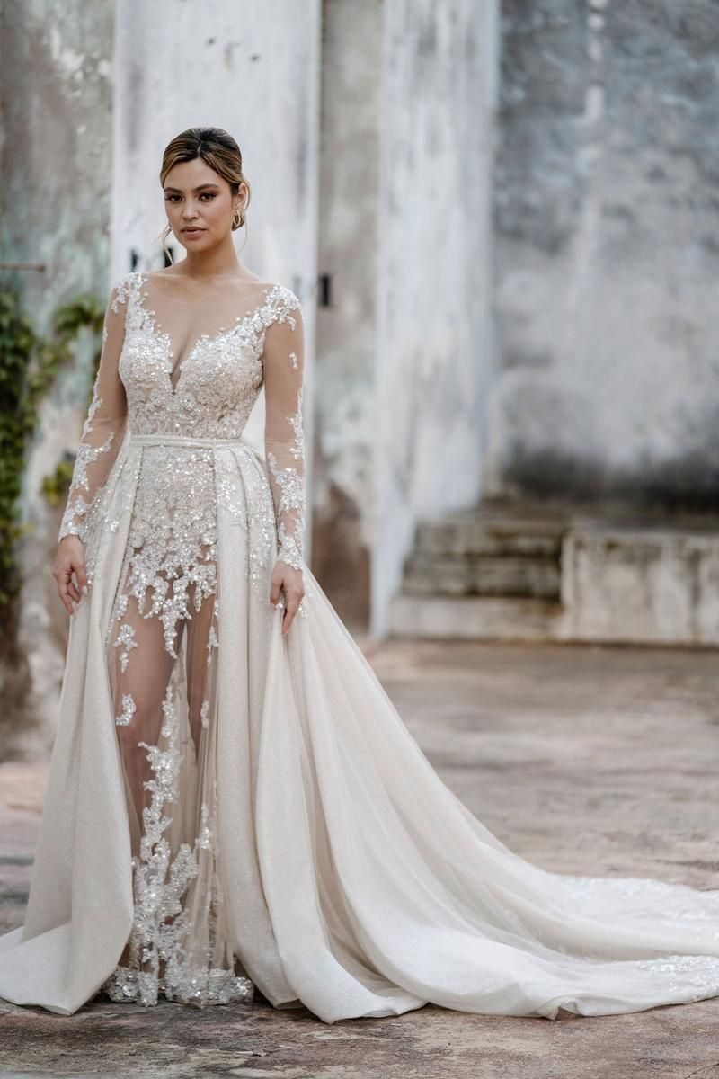 Allure Bridals Couture Dress C661T sold by Terry costa product image thumbnail 2