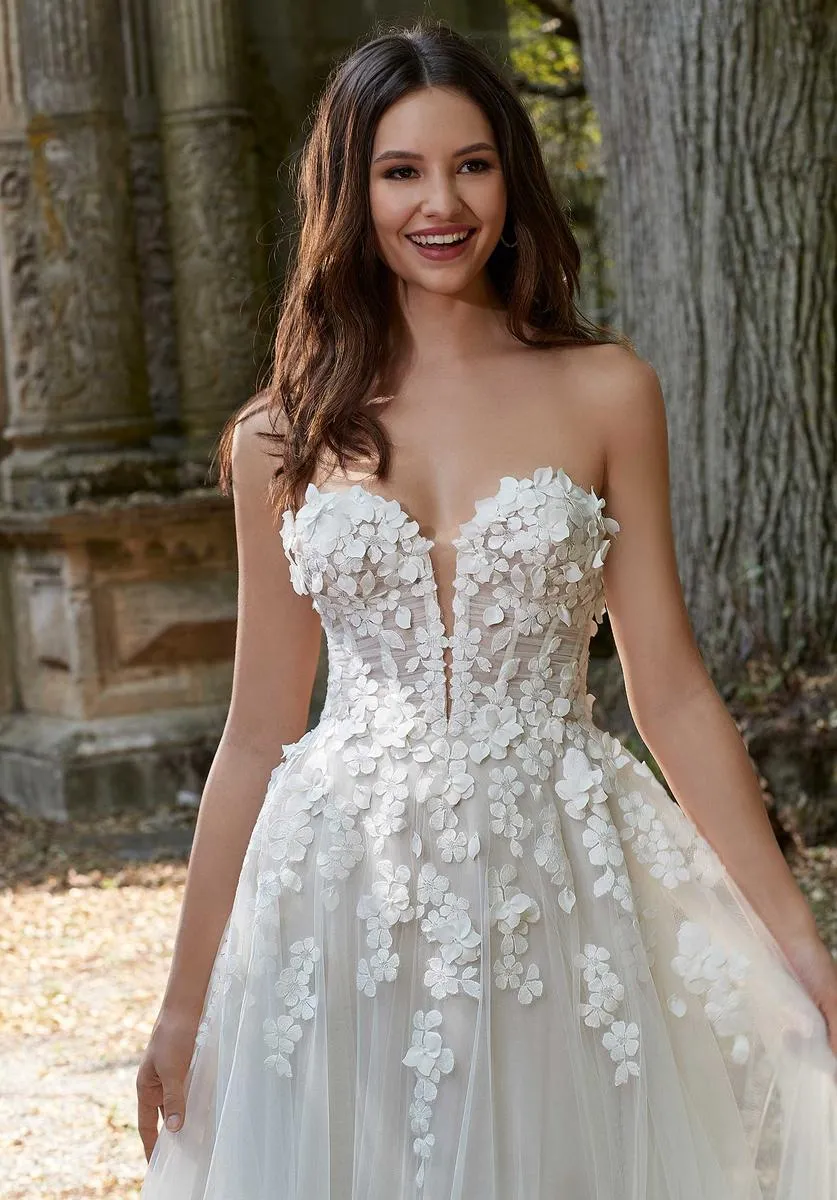 Blu Bridal by Morilee "Priya" Wedding Dress 4169 sold by Terry costa product image thumbnail 4