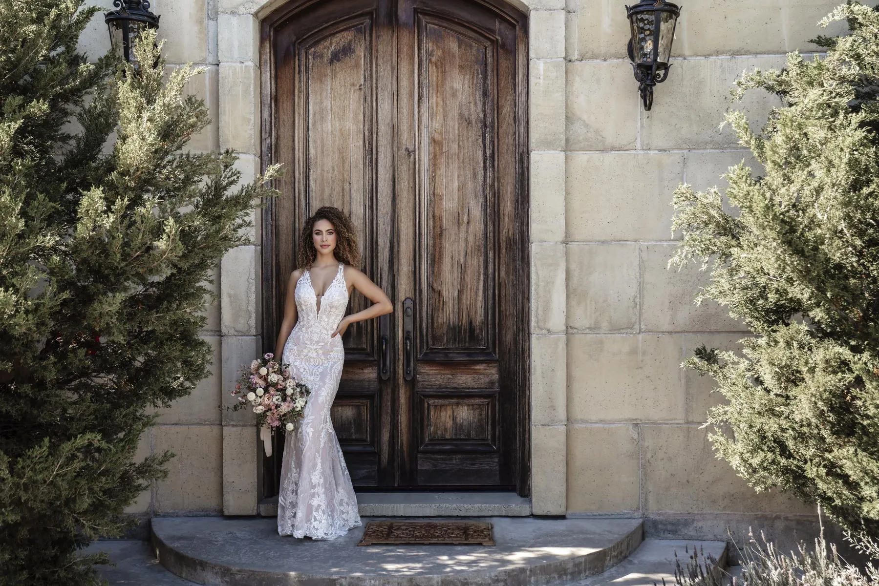 Allure Bridals Dress A1103 sold by Terry costa product image thumbnail 5