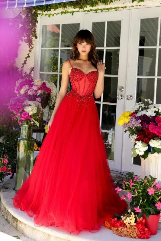 Ava Presley Corset Ballgown Prom Dress 29530 sold by Terry costa