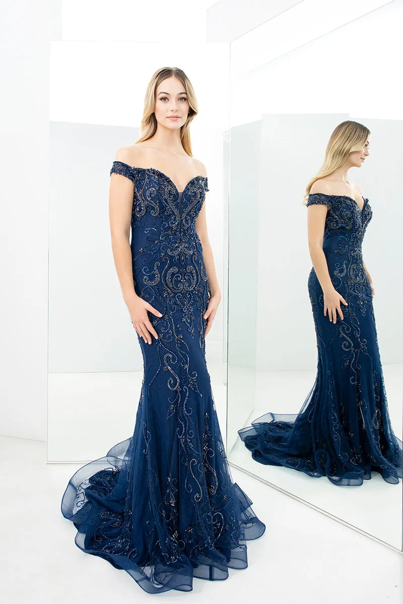 Alexander by Daymor Dress 1358 sold by Terry costa product image thumbnail 4