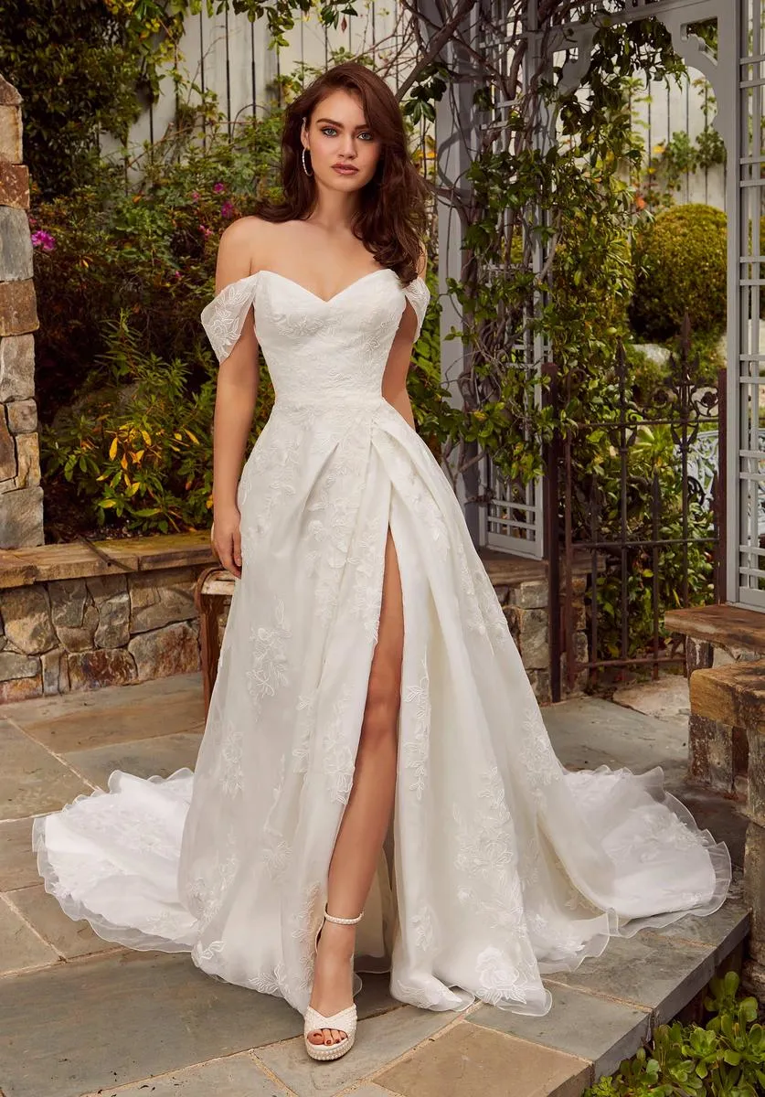 Blu Bridal by Morilee Rihanna Floral Wedding Dress 4476 sold by Terry costa