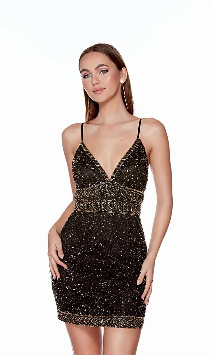 Alyce Paris Homecoming Dress 4679 sold by Terry costa product image thumbnail 3