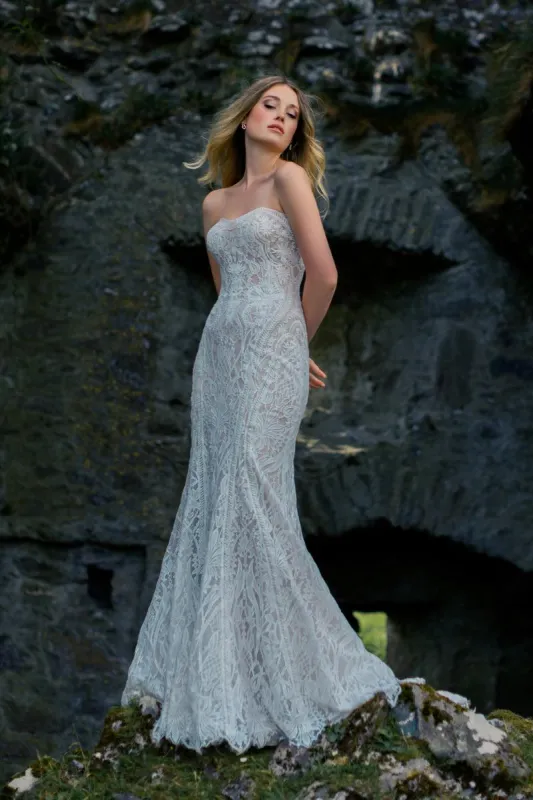 Wilderly Bride by Allure Bridals "Reba" Gown F285 sold by Terry costa