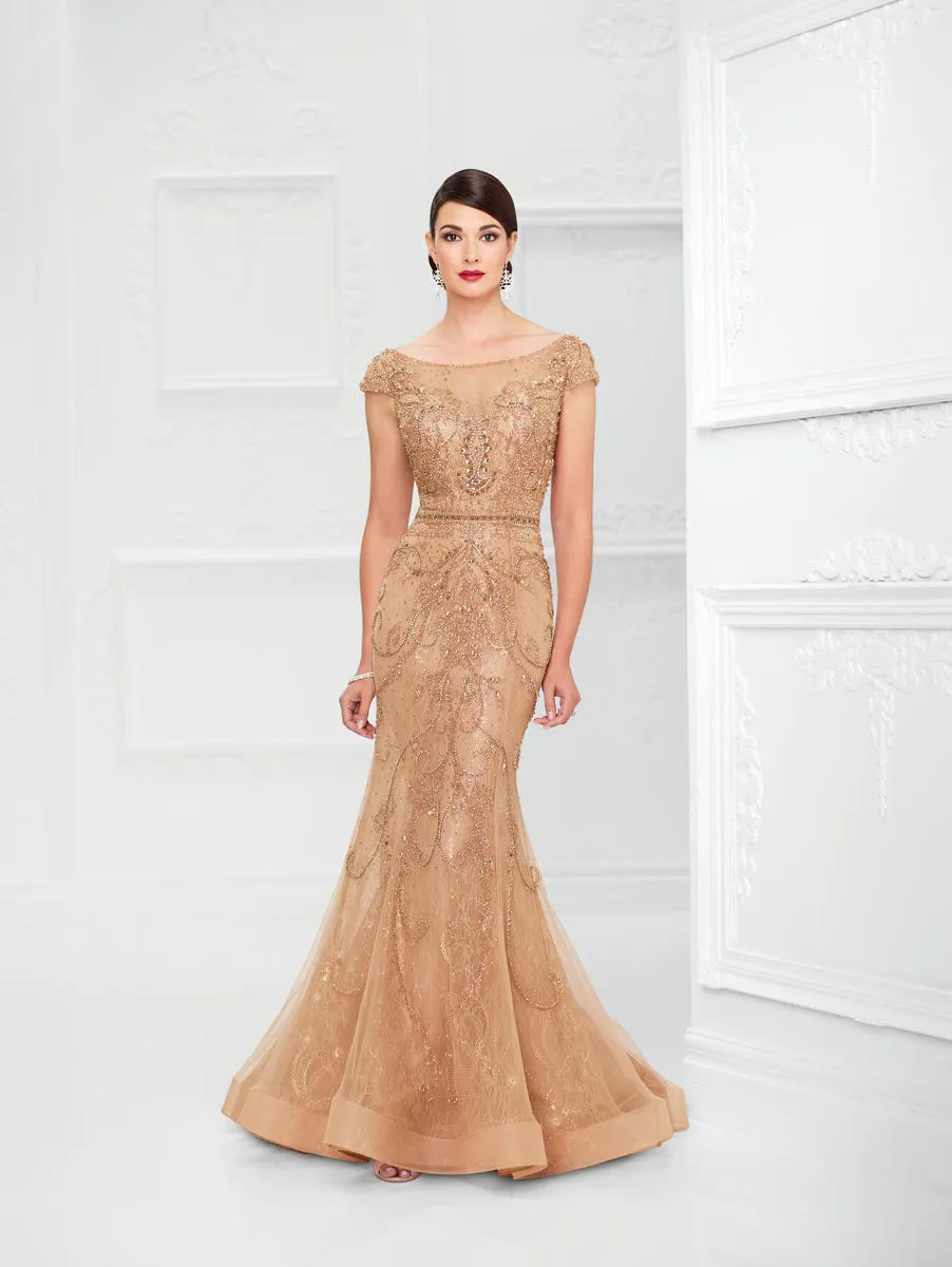 Ivonne D Fit and Flare Evening Dress 117D66 sold by Terry costa product image thumbnail 4