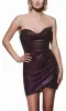 Alyce Metallic Sweetheart Homecoming Dress 4846 sold by Terry costa
