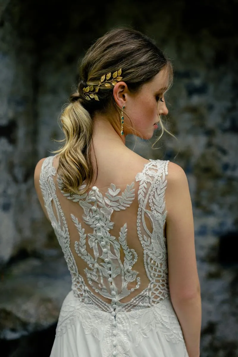 Wilderly Bride by Allure Dress F282 sold by Terry costa product image thumbnail 4