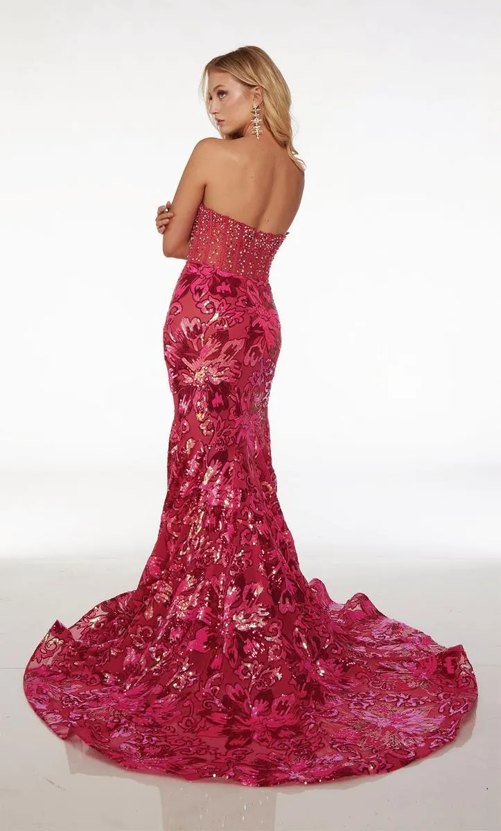 Alyce Prom Dress 61507 sold by Terry costa product image thumbnail 2