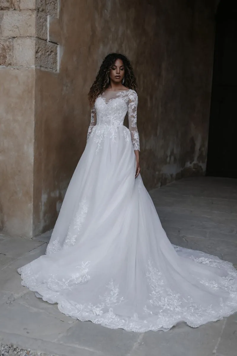 Abella by Allure Dress E306 sold by Terry costa product image thumbnail 3