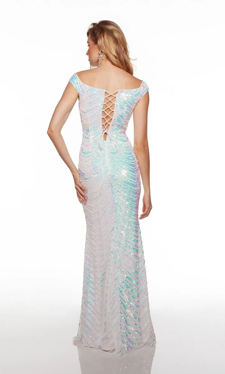 Alyce Prom Dress 61382 sold by Terry costa product image thumbnail 2