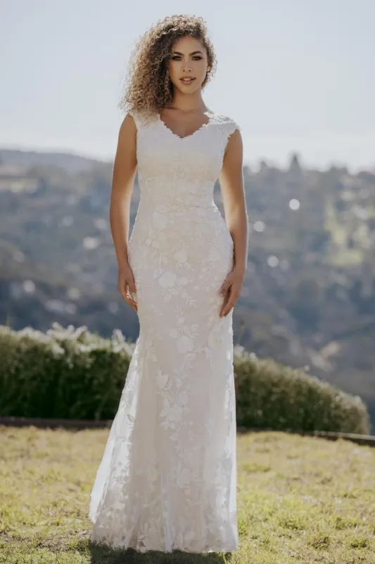 Allure Bridals Modest Dress M713 sold by Terry costa