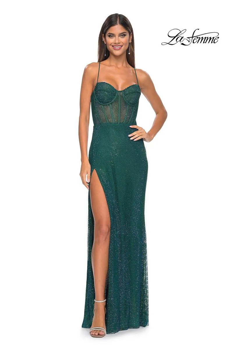 La Femme Dress 32446 sold by Terry costa
