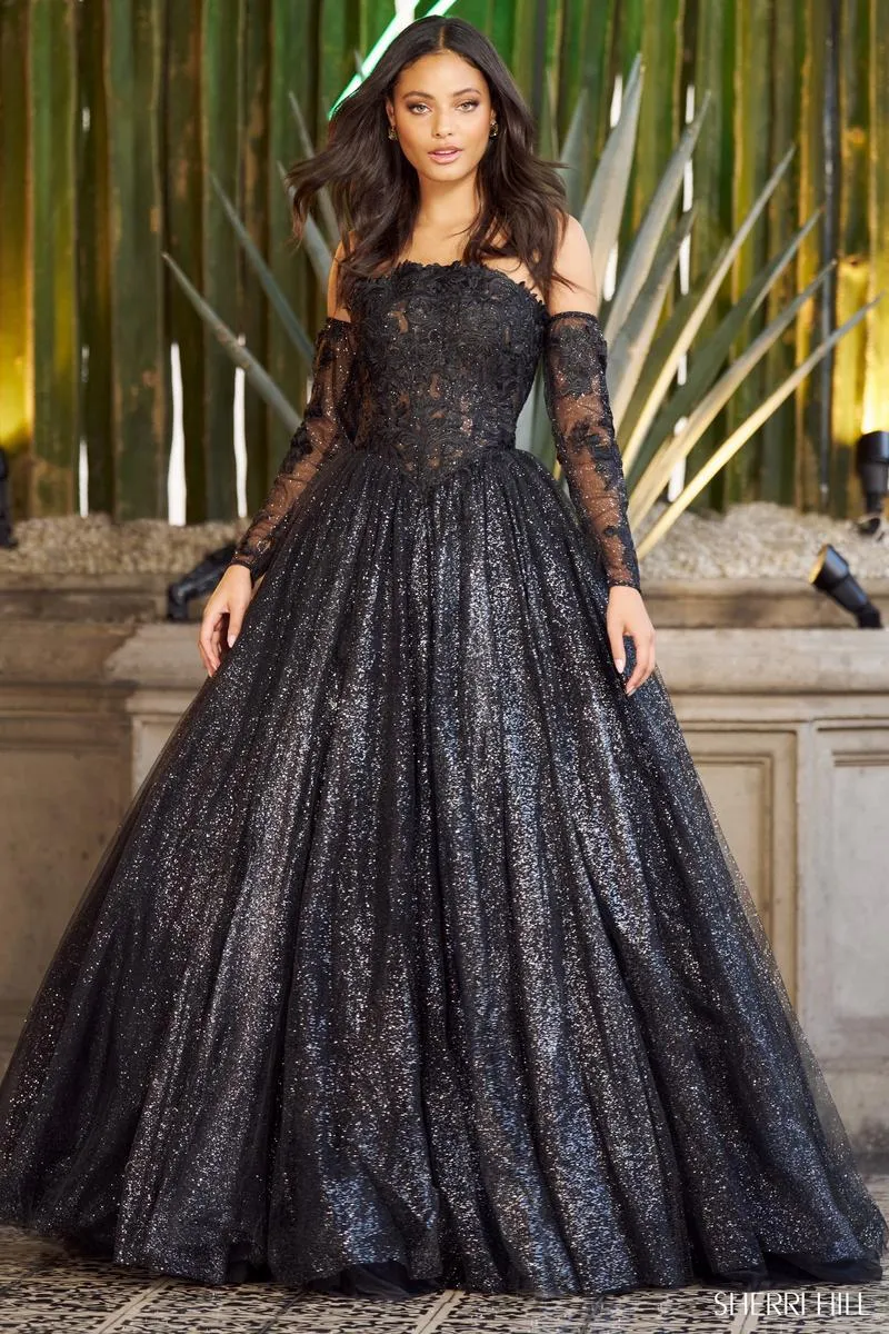 Sherri Hill Long Sequin Prom Dress 55741 sold by Terry costa