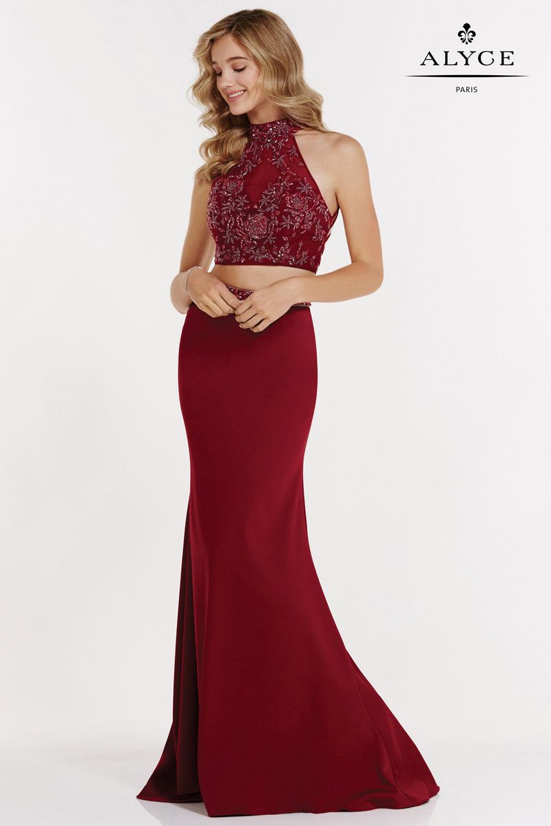 Alyce Prom Dress 6703 sold by Terry costa product image thumbnail 3