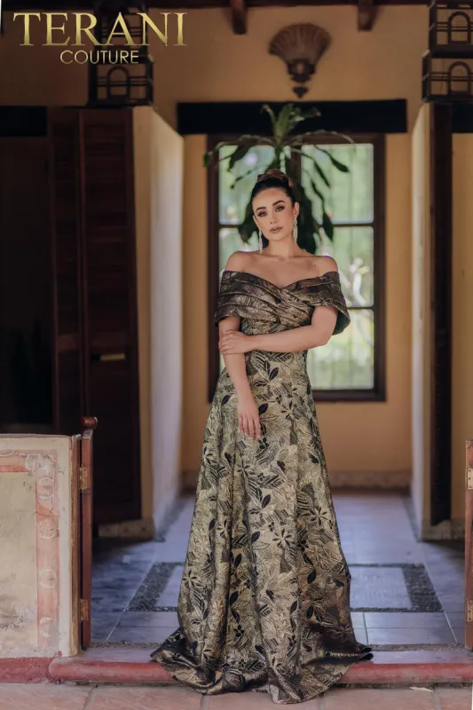 Terani Mother of the Bride Dress 232M1522 made by Terry costa