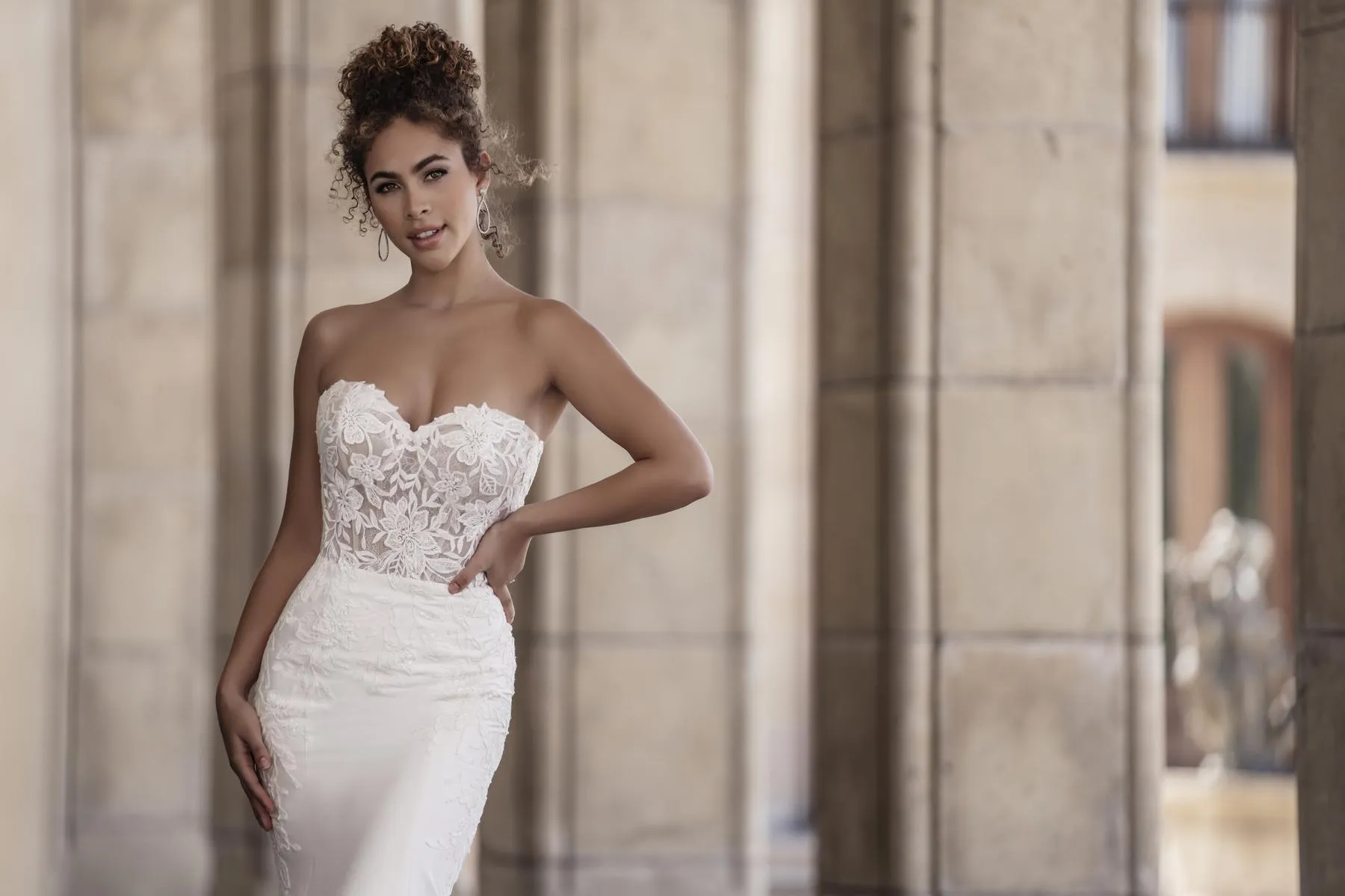 Allure Bridals Dress A1110 sold by Terry costa product image thumbnail 3