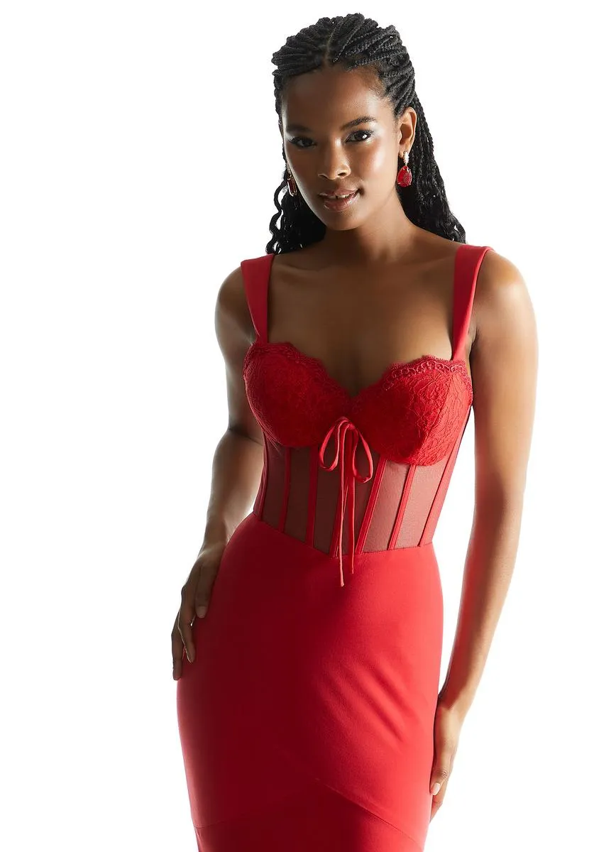 Morilee Sweetheart Corset Tight Prom Dress 49061 sold by Terry costa product image thumbnail 3