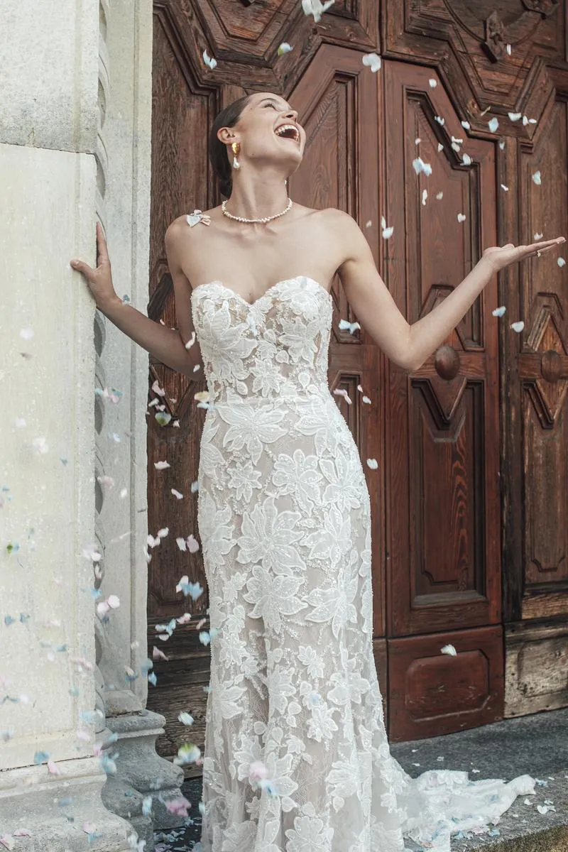 Madison James Bridal Dress MJ1015 sold by Terry costa product image thumbnail 4