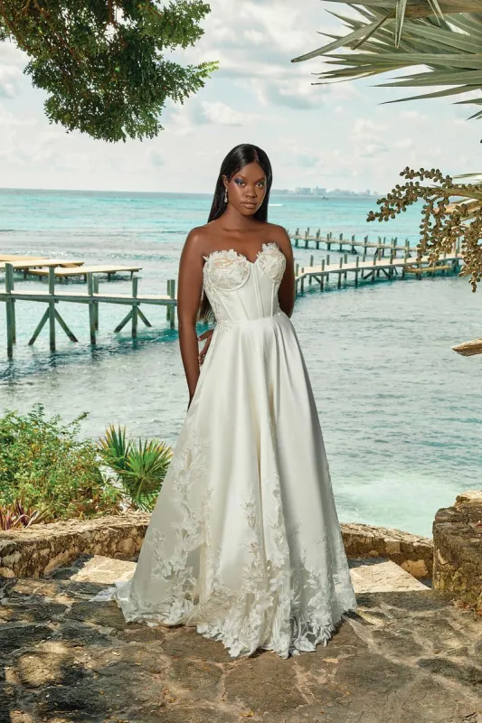Madison James Bridal Dress MJ950 made by Allure
