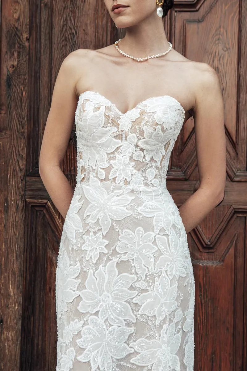 Madison James Bridal Dress MJ1015 sold by Terry costa product image thumbnail 3