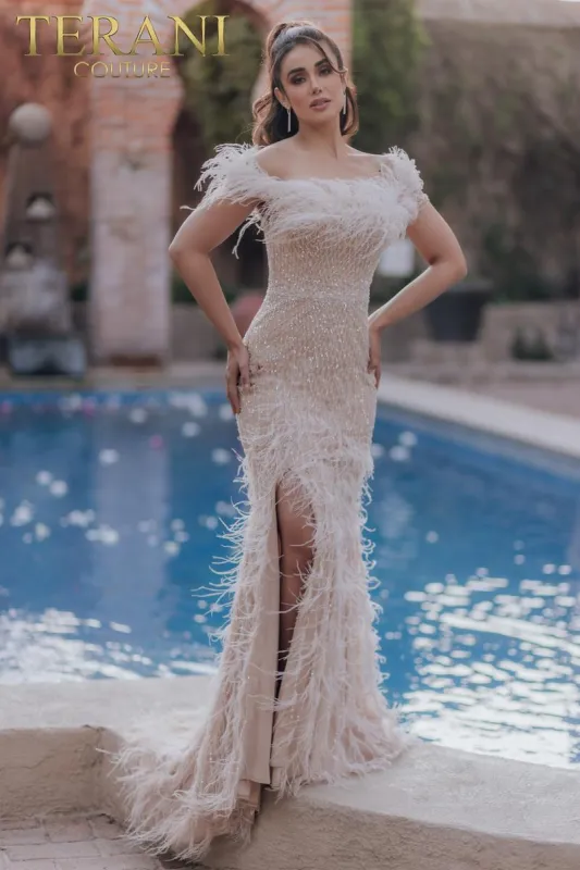 Terani Pageant Dress 232GL1438 made by Terry costa