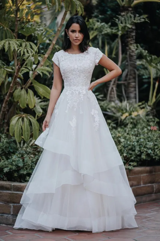Allure Bridals Modest Dress M717 sold by Terry costa