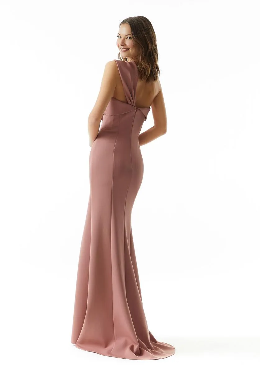 MGNY Madeline Gardner One Shoulder Evening Dress 73002 sold by Terry costa product image thumbnail 2