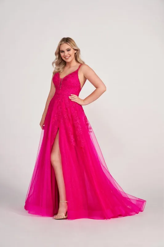 Ellie Wilde Sleeveless Ball Gown Ew34095 made by Mon Cheri