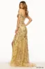Sherri Hill Sequined Lace Straight Prom Dress 56101 sold by Terry costa