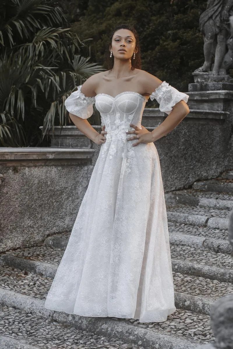 Abella by Allure Dress E414 sold by Terry costa