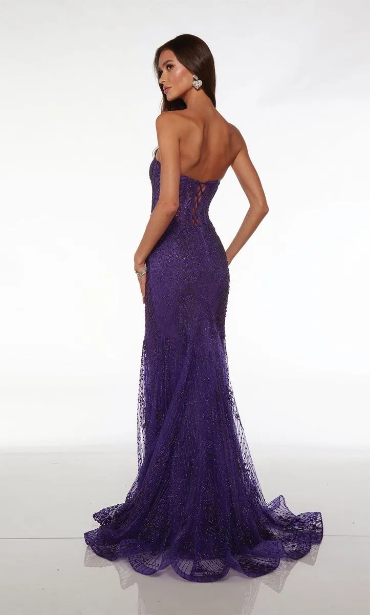 Alyce Prom Dress 61579 sold by Terry costa product image thumbnail 5