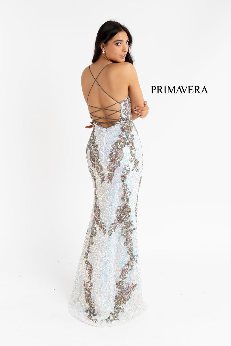 Primavera Couture Beaded Long Dress 3211 - B sold by Terry costa product image thumbnail 3