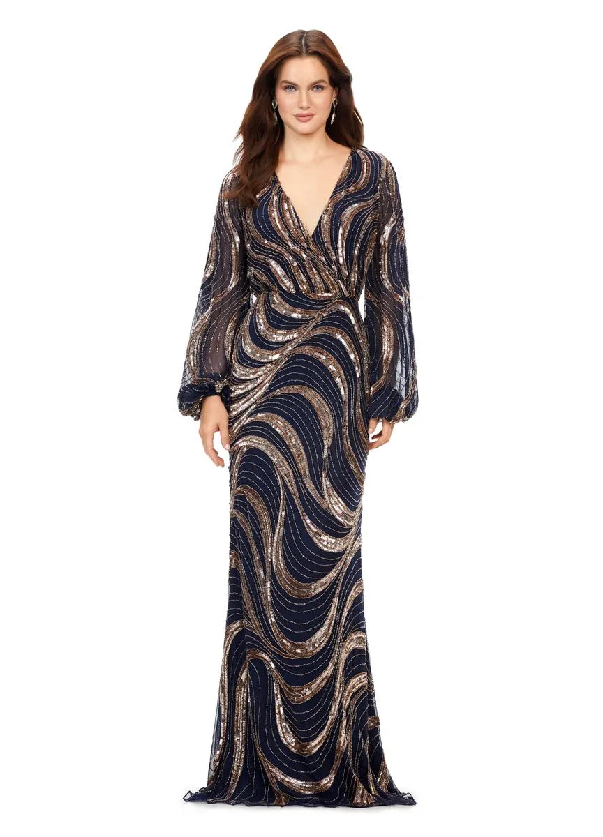 ASHLEYlauren Dress 11210 sold by Terry costa product image thumbnail 5