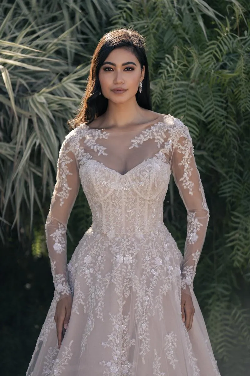 Allure Bridals Couture Dress C720 sold by Terry costa product image thumbnail 2