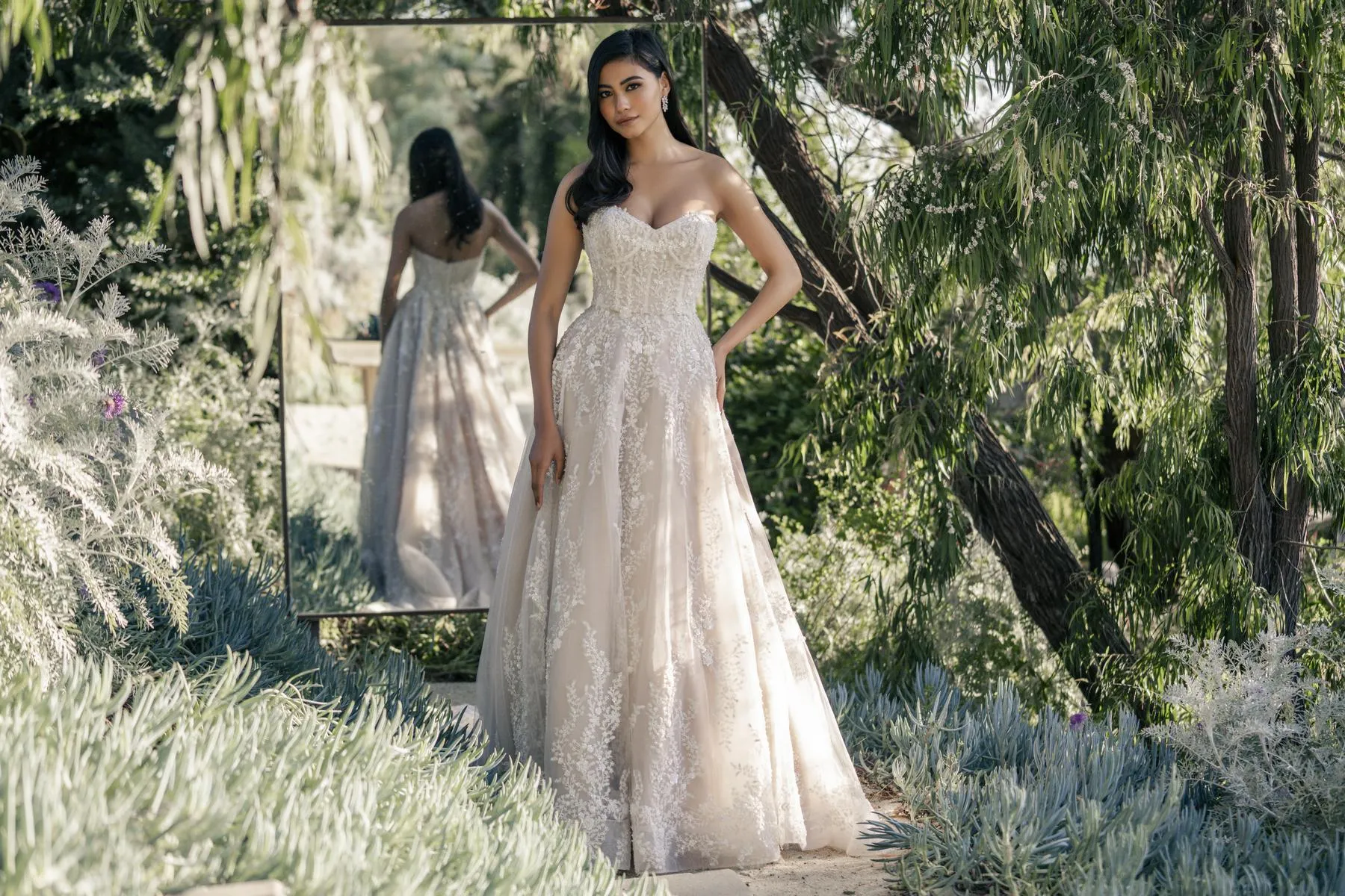Allure Bridals Couture Dress C720 sold by Terry costa product image thumbnail 3