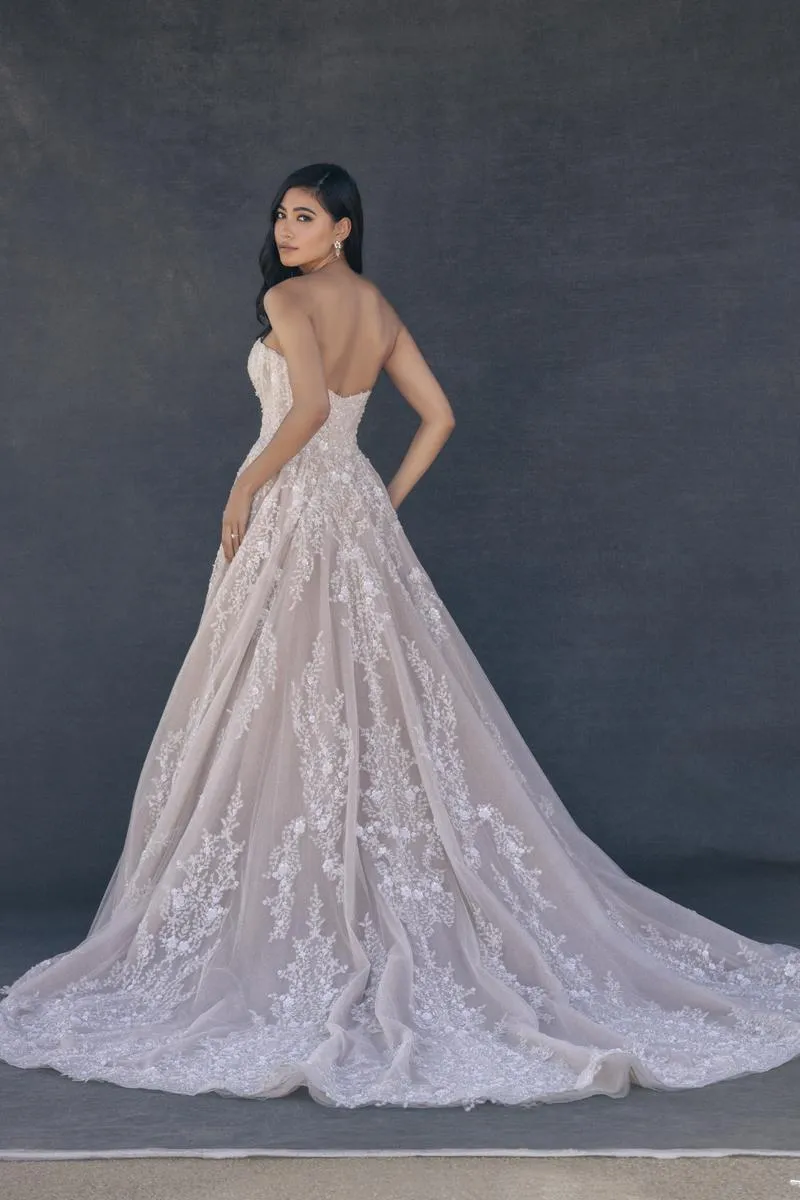 Allure Bridals Couture Dress C720 sold by Terry costa product image thumbnail 5