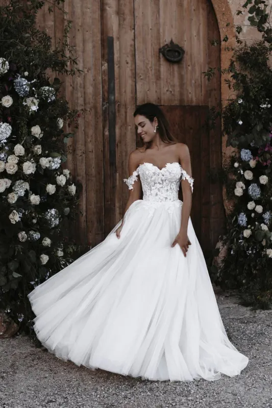 Abella by Allure Dress E205 sold by Terry costa