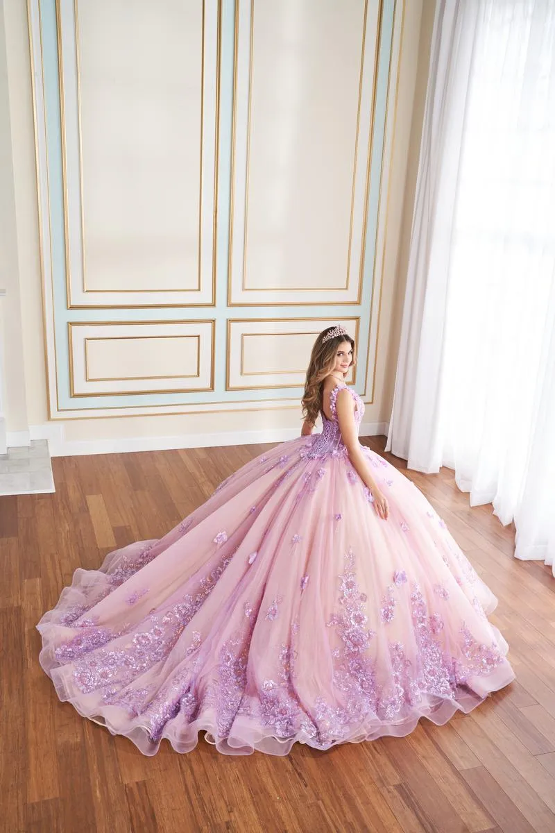 Princesa by Ariana Vara Dress PR30179 sold by Terry costa product image thumbnail 2