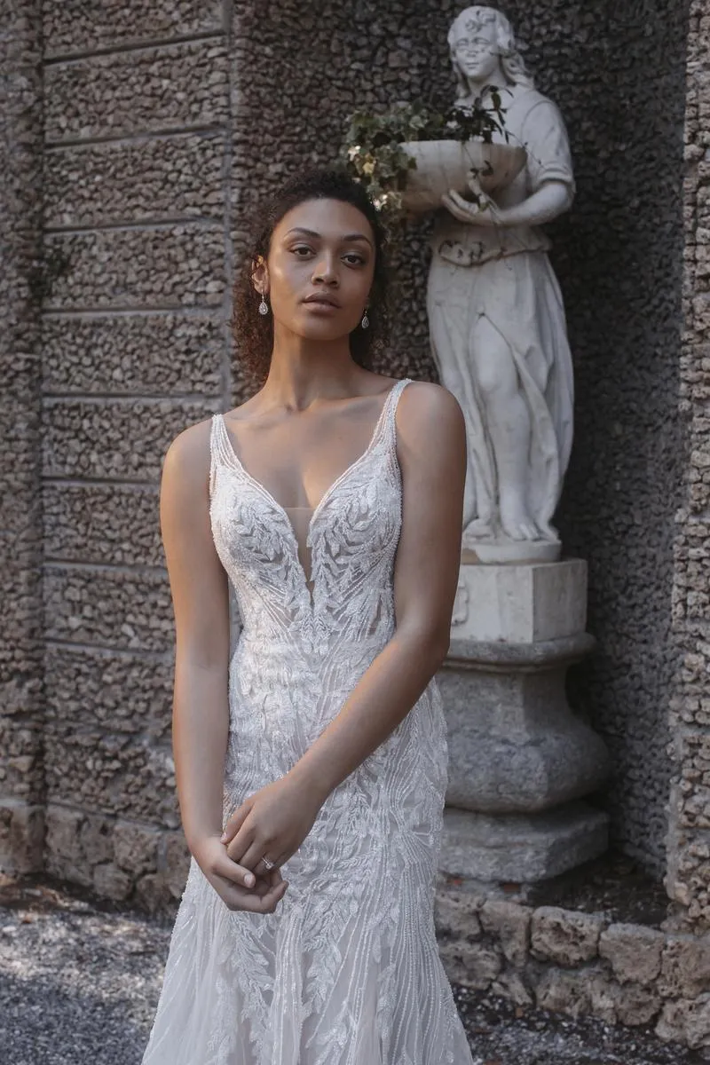 Abella by Allure Bridals "Venus" Gown E406 sold by Terry costa product image thumbnail 4