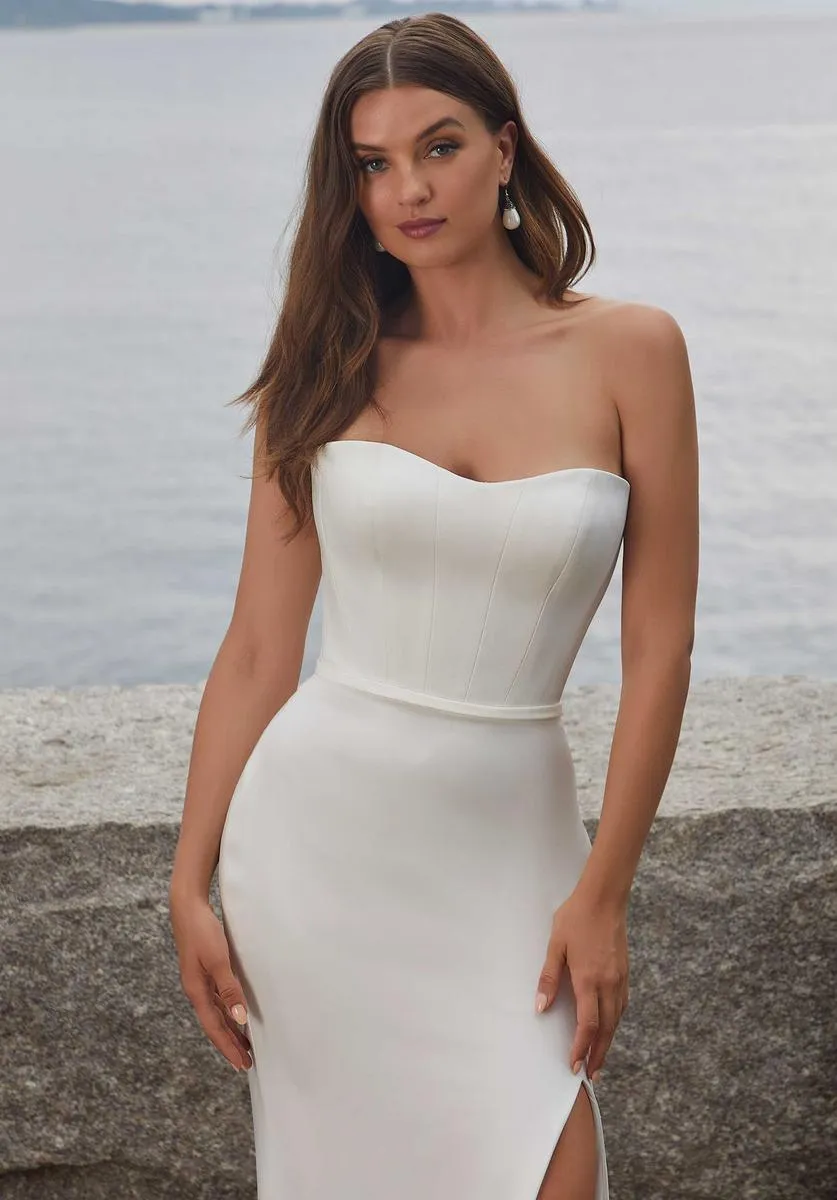 The Other White Dress by Morilee Dress 12615 sold by Terry costa product image thumbnail 3