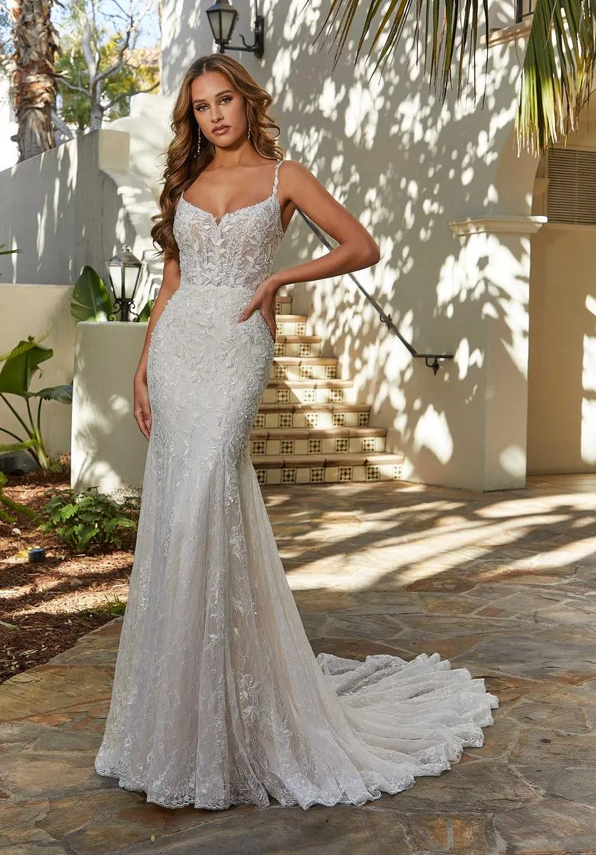 Morilee Bridal "Mona" Wedding Dress 2542 sold by Terry costa product image thumbnail 4