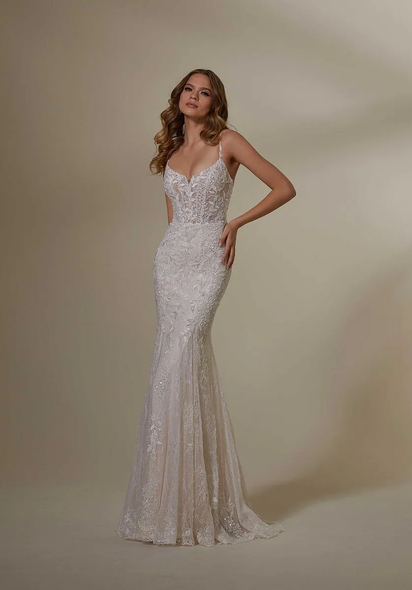 Morilee Bridal "Mona" Wedding Dress 2542 sold by Terry costa product image thumbnail 3