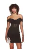 Alyce Paris Off Shoulder Corset Homecoming Dress 4819 sold by Terry costa