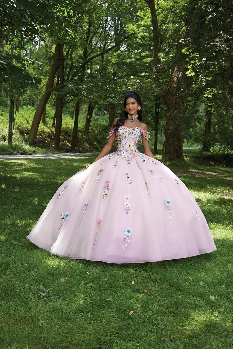 Vizcaya by Morilee Floral Quince Dress 89446 sold by Terry costa product image thumbnail 5