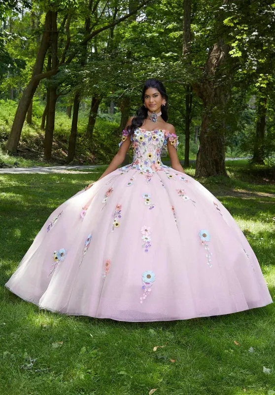 Vizcaya by Morilee Floral Quince Dress 89446 sold by Terry costa