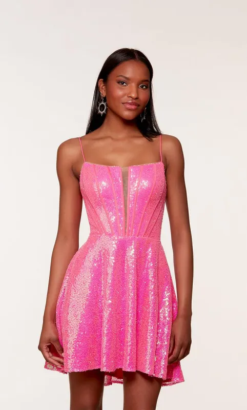 Alyce Paris A-Line Homecoming Dress 3127 sold by Terry costa