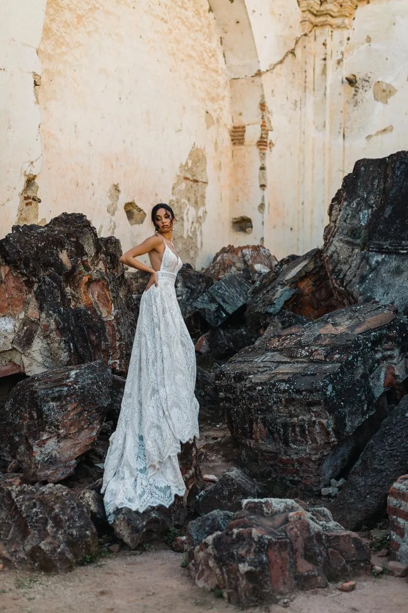 Wilderly Bride by Allure Bridals "Nina" Gown F309 sold by Terry costa product image thumbnail 2