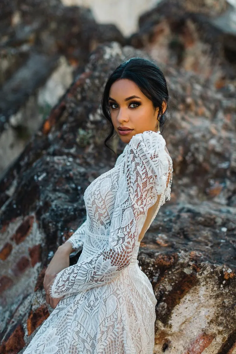 Wilderly Bride by Allure Bridals "Nina" Gown F309 sold by Terry costa product image thumbnail 3
