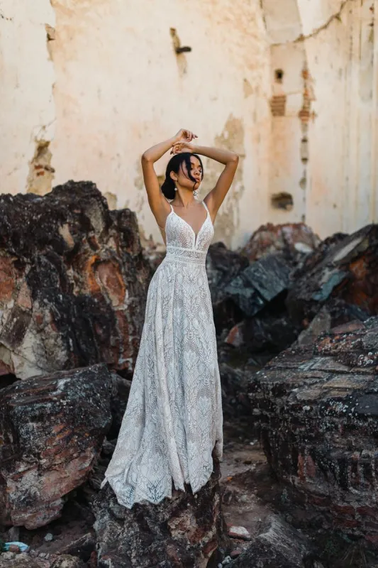 Wilderly Bride by Allure Bridals "Nina" Gown F309 sold by Terry costa