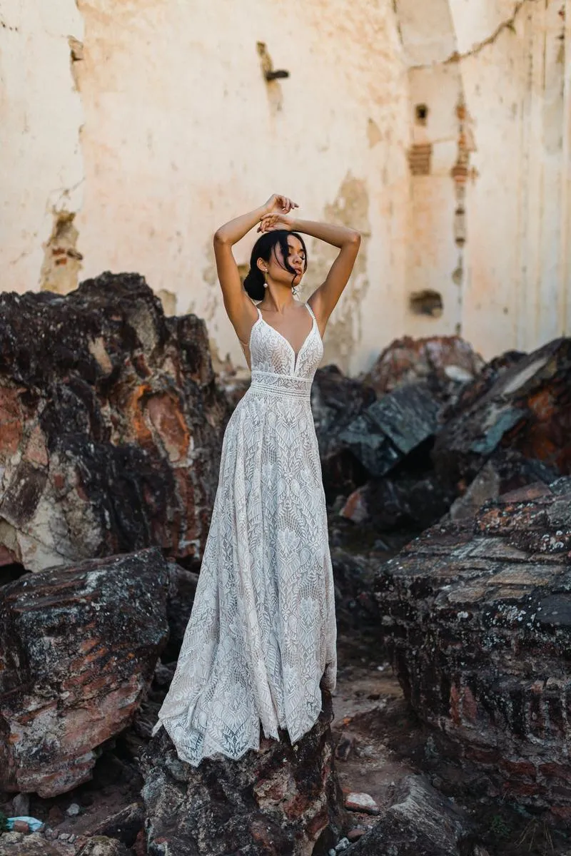 Wilderly Bride by Allure Bridals "Nina" Gown F309 sold by Terry costa